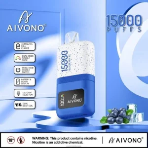 Vape Kauppa – mustikka jäätä Aivono AIM magic 15 000 0B8L68