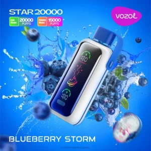 Vape Kauppa – mustikkamyrsky VOZOL STAR 20 000 Z006D5