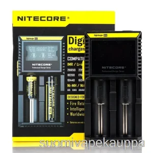 Vape Kauppa Nitecore D2 Akkulaturi (2-paikkainen)