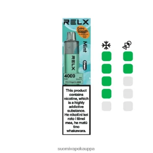 Vape Kauppa – RELX MagicGo 4000 kertakäyttöinen vape minttu (vihreä) T062N24