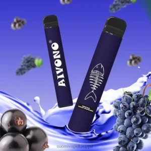 Vape Kauppa – rypäle mustaherukka Aivono AIM FISHBONE 600 0B8L284
