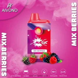 Vape Kauppa – sekoita marjoja Aivono AIM MAGIC 5800 mouth box savuke 0B8L100
