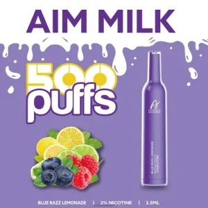 Vape Kauppa – sininen razz-limonadi Aivono AIM MILK 500 0B8L264