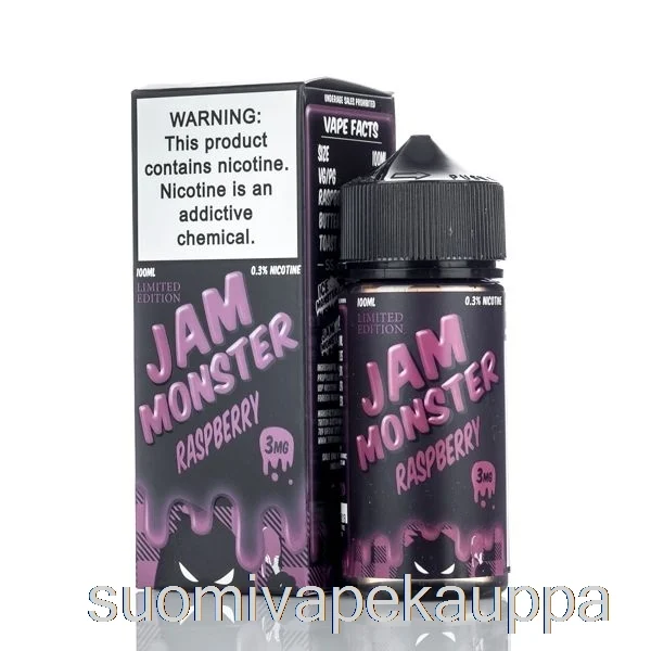 Vape Kauppa Vadelma – Hillohirviö – 100ml 6mg
