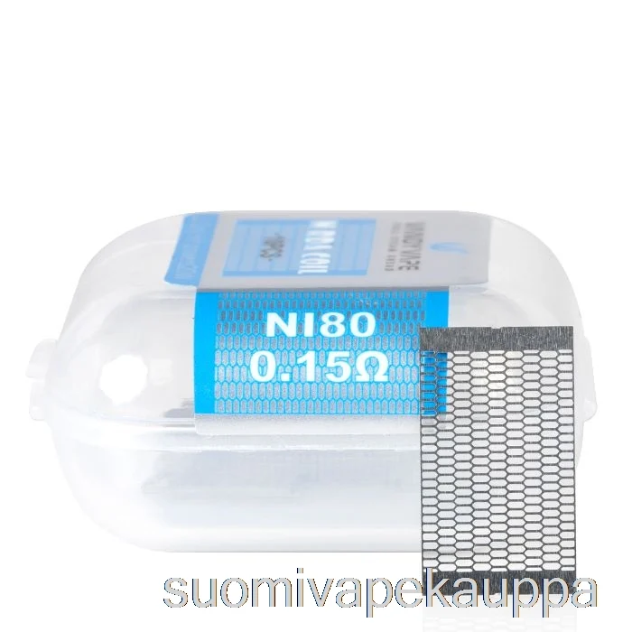 Vape Kauppa Vandy Vape M Mesh Arkkikelat (10 Arkkia) M V2 Rda Kela – 0.15ohm Ni80 (10kpl)