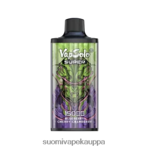 Vape Kauppa – Vapsolo SUPER kertakäyttöinen vape mustikka kirsikka karpalo 4FZ6128