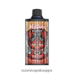 Vape Kauppa – Vapsolo SUPER kertakäyttöinen vape punainen härkä 4FZ6132
