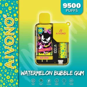 Vape Kauppa – vesimeloni purukumia Aivono AIM TANK 9500 0B8L44