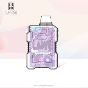 Vape Kauppa – violetti rypäle 8D4V192 LAVIE NIO BOX 9000 hengitystä