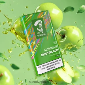 Vape Nesteet – Alibarbar nikotiinipurukumi omena 4FZ698