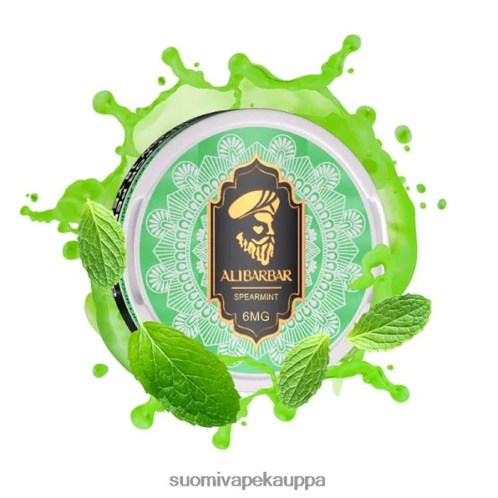 Vape Nesteet – Alibarbar nikotiinipusseja viherminttu 4FZ690
