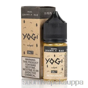 Vape Nesteet Alkuperäinen Granolapatukka – Yogi Salts E-neste – 30ml 50mg