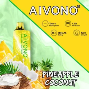 Vape Nesteet – ananas kookos Aivono AIM GUN 7000 0B8L106