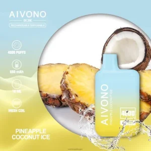 Vape Nesteet – ananas kookosjää Aivono AIM BOXX 4000 0B8L222