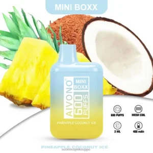 Vape Nesteet – ananas kookosjää Aivono AIM MINI BOXX 600 0B8L238