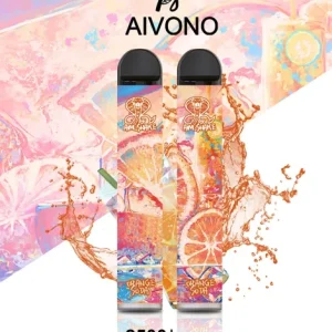 Vape Nesteet – appelsiinilimsa Aivono AIM SNAKE 2500 0B8L314