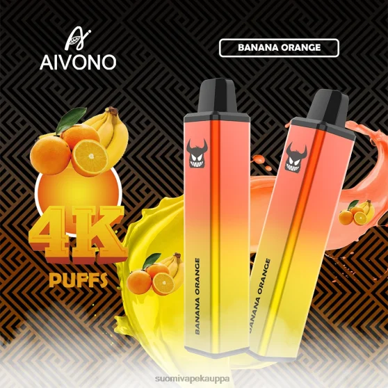 Vape Nesteet – banaani appelsiini Aivono AIM FREAK 4000 0B8L258