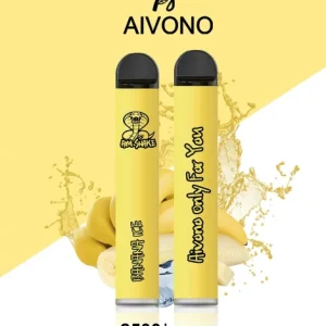 Vape Nesteet – banaani jää Aivono AIM SNAKE 2500 0B8L298