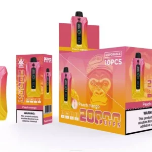 Vape Nesteet – Bang Beach 20 000 puhallusta älykkään näytön vape TZ4V2 persikka mango