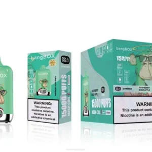 Vape Nesteet – Bang Box 15 000 suihketta TZ4V42 vadelma hapan omena