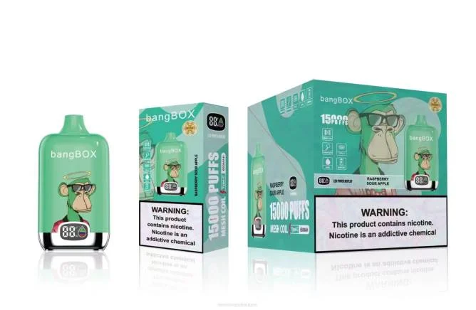 Vape Nesteet – Bang Box 15 000 suihketta TZ4V42 vadelma hapan omena