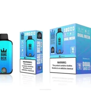 Vape Nesteet – Bang Box 18 000 suihketta TZ4V90 mustikka jäätä
