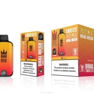Vape Nesteet – Bang Box 18 000 suihketta TZ4V94 tiikerin verta