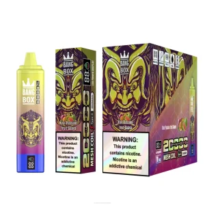 Vape Nesteet – Bang Box 20 000 puhalluksen älynäyttö TZ4V50 kiivi passionhedelmä guava