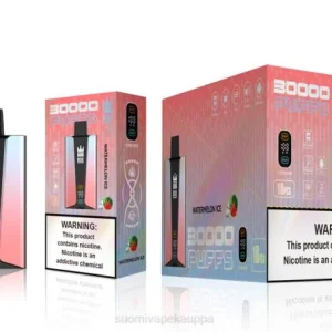 Vape Nesteet – Bang Box 30 000 puhalluksen älynäyttö TZ4V86 vesimeloni jäätä