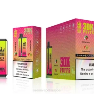 Vape Nesteet – Bang Box 30 000 tuulahdusta kaksinkertaista makua TZ4V62 vesimelonijää ja mansikkakiivi