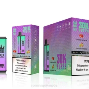 Vape Nesteet – Bang Box 30 000 tuulahdusta kaksinkertaista makua TZ4V70 mansikka vesimeloni & kiivi passionhedelmä guava