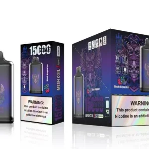 Vape Nesteet – Bang Box s1-15 000 puhallusta TZ4V110 musta lohikäärmejää