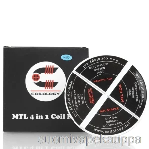 Vape Nesteet Coilology Mtl 4-in-1 Valmiiksi Rakennetut Kelat Ni80