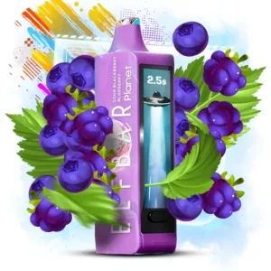 Vape Nesteet – Elf Bar Planet 25 000 hapan karhunvatukka mustikka 424022