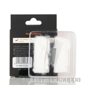 Vape Nesteet Geek Vape Zeus X Micromesh Levykelat (2 Arkkia) 0,2 Ohm Ka Micromesh Kelat