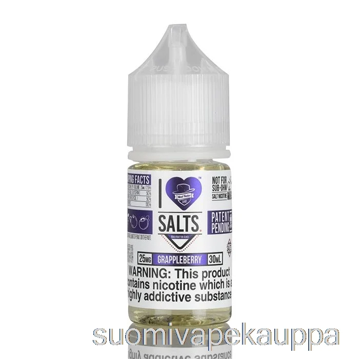 Vape Nesteet Grappleberry – Rakastan Suoloja – 30ml 25mg
