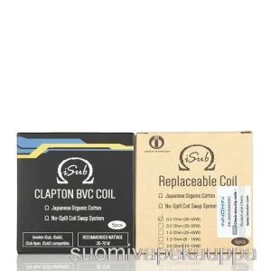Vape Nesteet Innokin Isub Vaihtokelat 0.5ohm Kelat