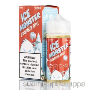 Vape Nesteet Jää Olkimeloni Omena – Jäähirviö – 100ml 3mg
