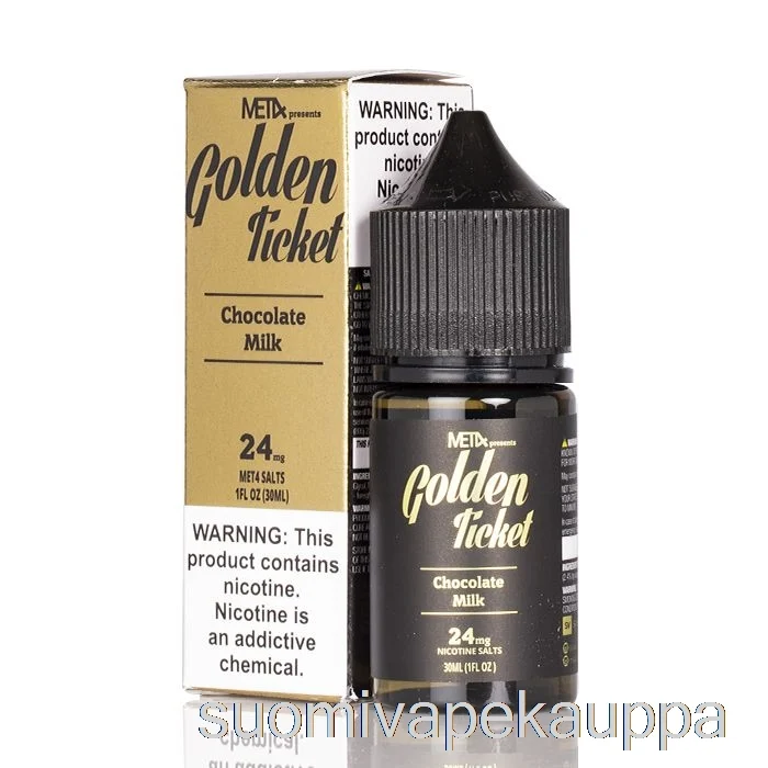 Vape Nesteet Kultainen Lippu – Met4 Suolat – 30ml 48mg