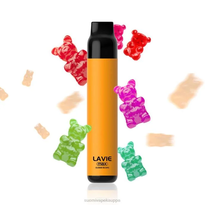 Vape Nesteet – kummikarhuja 8D4V282 LAVIE BAR 5000 puhallusta – max