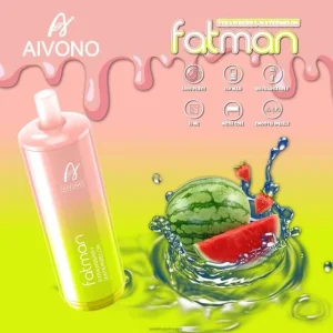 Vape Nesteet – mansikka vesimeloni Aivono FATMAN 6800 0B8L30