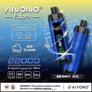 Vape Nesteet – marjajää Aivono Fatpro 22000 0B8L10