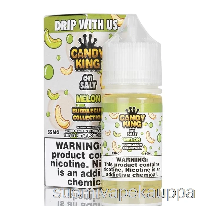 Vape Nesteet Meloni Vaahtokukki Kokoelma – Candy King Suolalla – 30ml 50mg