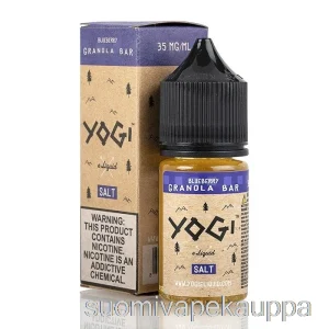 Vape Nesteet Mustikka Granolapatukka – Joogisuolat E-neste – 30ml 35mg