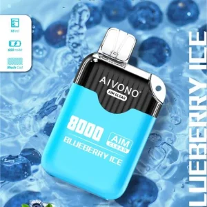 Vape Nesteet – mustikka jäätä Aivono AIM CLEAR 8000 0B8L206