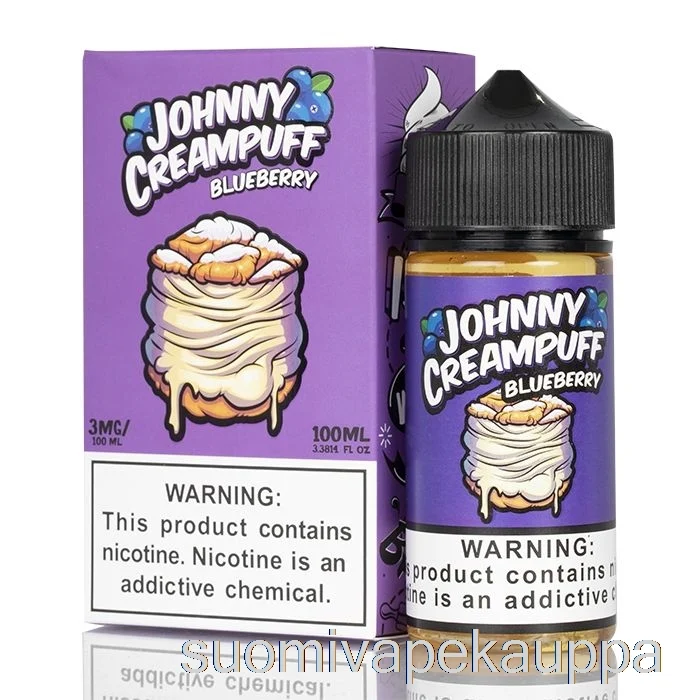 Vape Nesteet Mustikka – Johnny Creampuff – 100ml 6mg