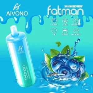 Vape Nesteet – mustikka minttu Aivono FATMAN 6800 0B8L22