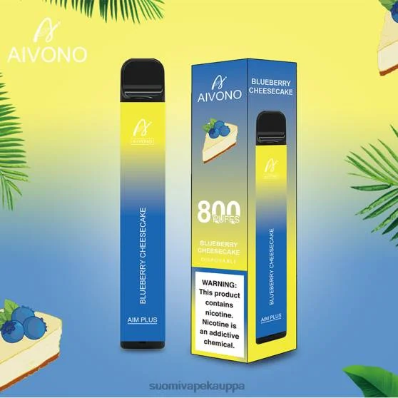 Vape Nesteet – mustikkajuustokakku Aivono AIM PLUS 800 0B8L174