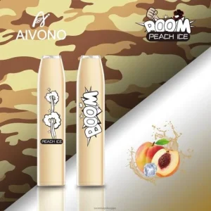 Vape Nesteet – persikkajäätä Aivono AIM BOOM 600 0B8L362