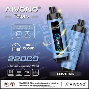 Vape Nesteet – rakkaus 66 Aivono Fatpro 22000 0B8L6